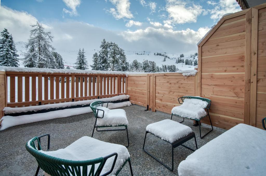 Chalet Hotel Turquoise La Plagne-Tarentaise Bagian luar foto