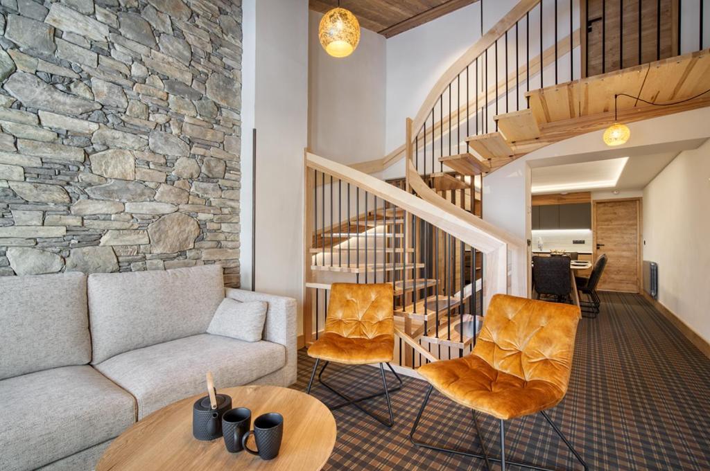 Chalet Hotel Turquoise La Plagne-Tarentaise Bagian luar foto