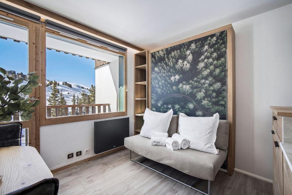 Chalet Hotel Turquoise La Plagne-Tarentaise Bagian luar foto
